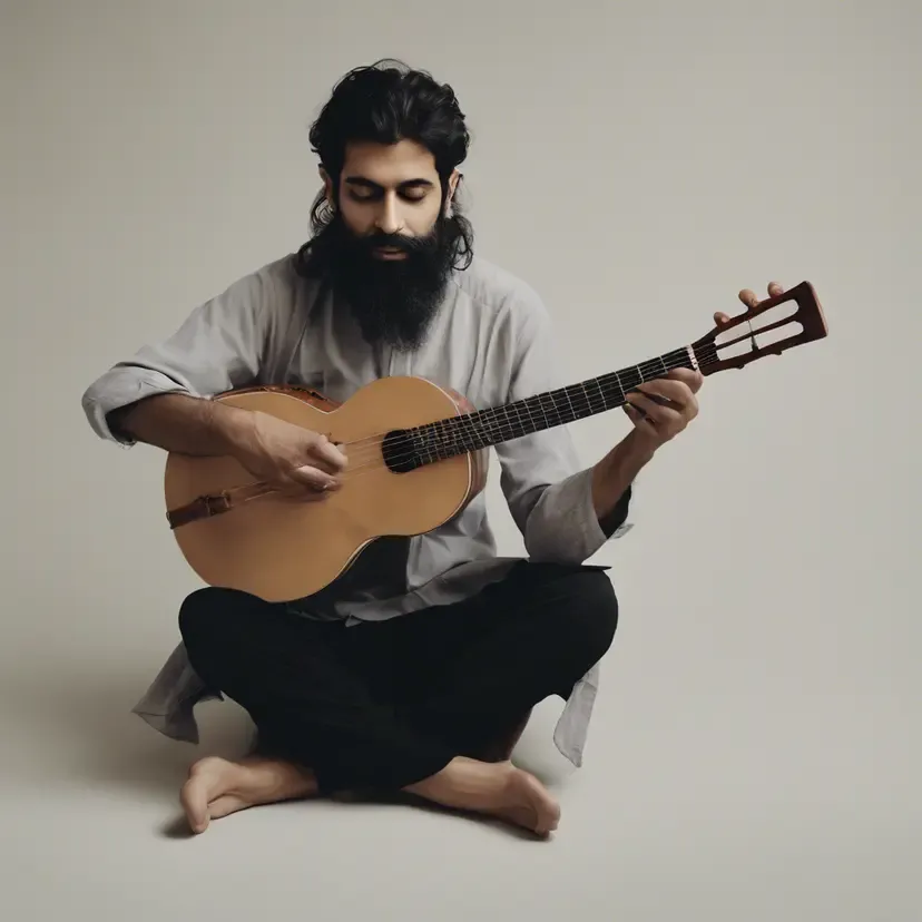 Man playing guitar